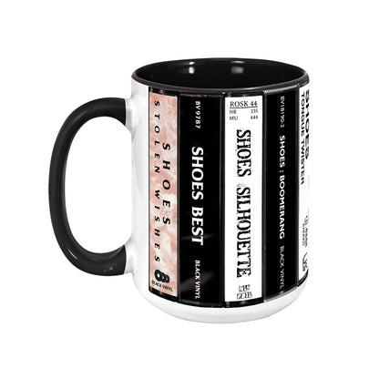 Shoes Albums Cassette Collection Retro Accent Mug