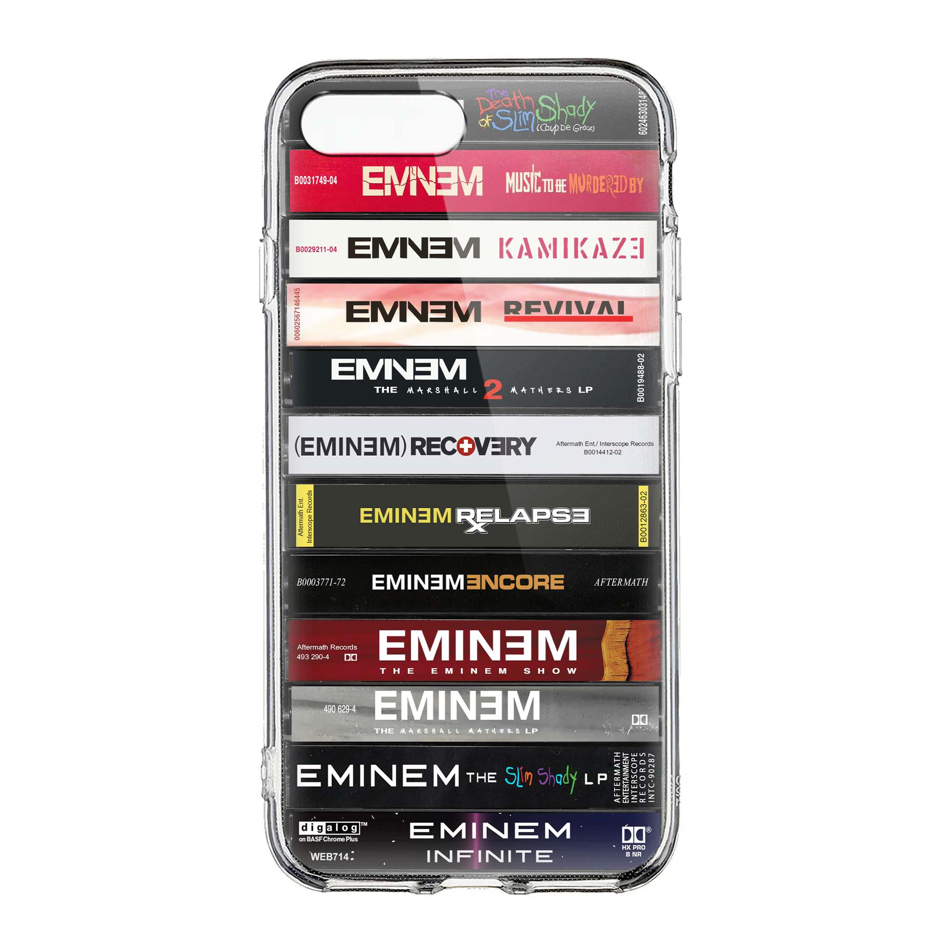 Eminem Albums Cassette Collection Retro MagSafe Phone Case – MTervoDesign Eminem Albums Cassette Collection Retro MagSafe Phone Case – MTervoDesign
