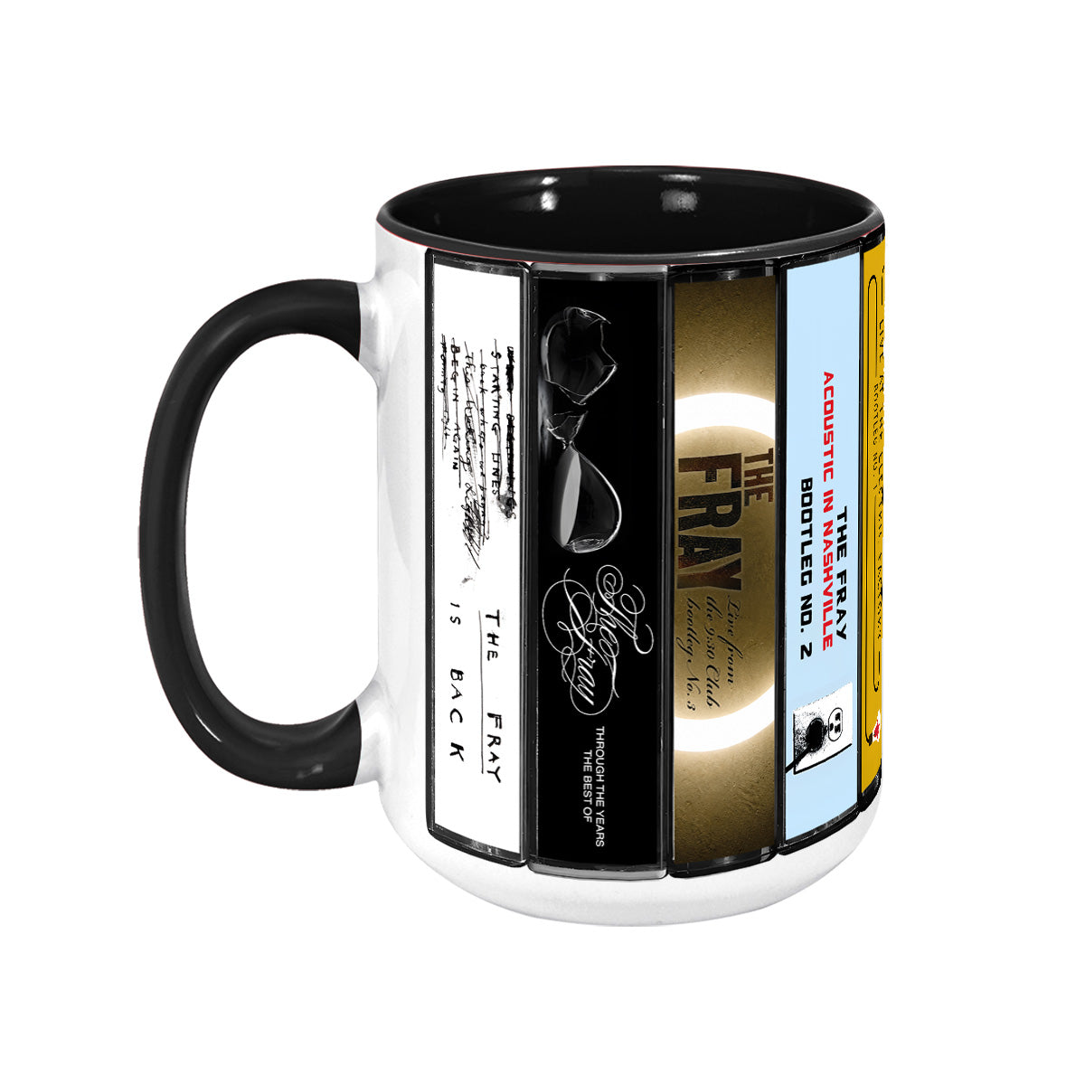 The Fray Albums Cassette Collection Retro Accent Mug