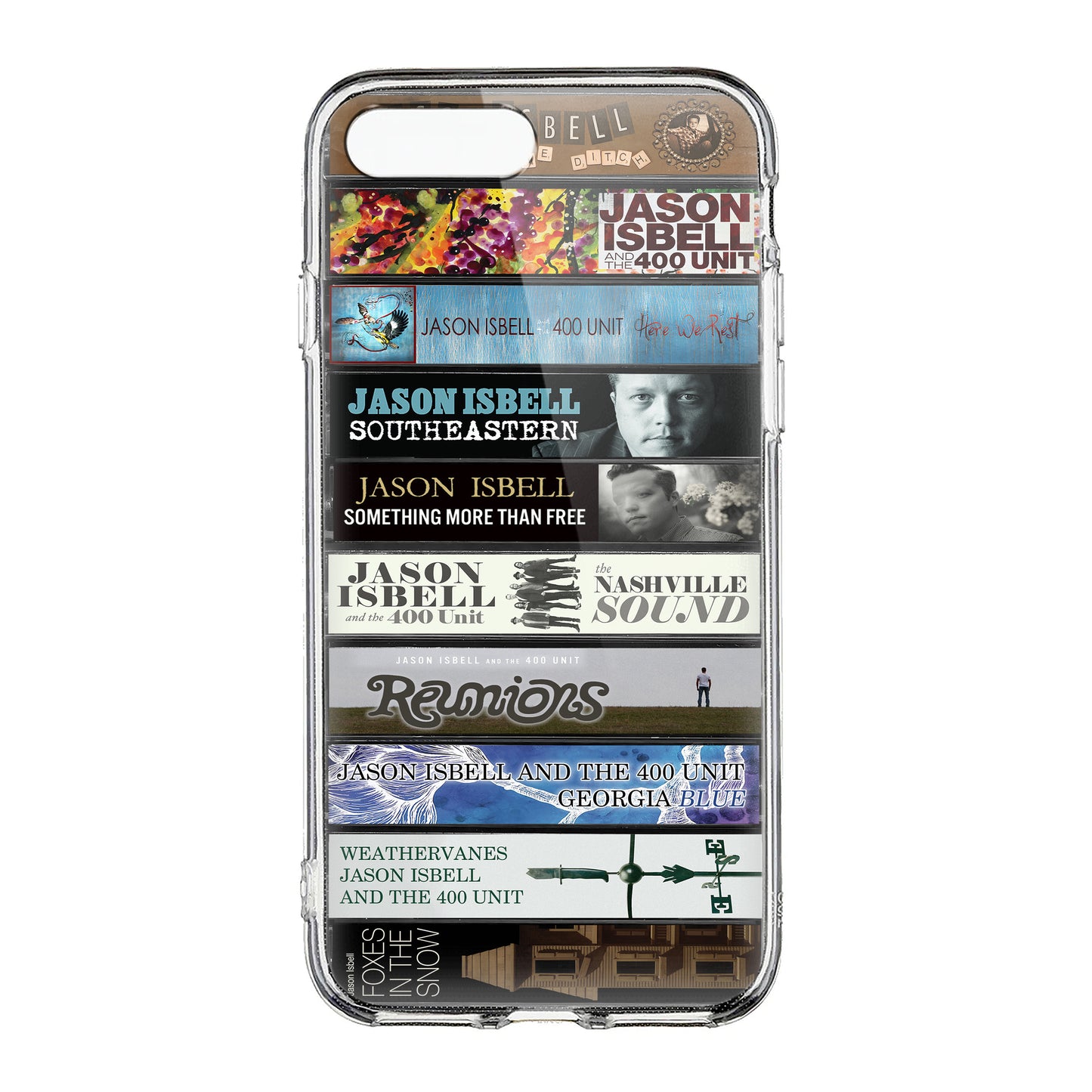 Jason Isbell Albums Cassette Collection Retro Phone Case