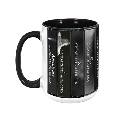 Cigarettes After Sex Albums Cassette Collection Retro Accent Mug