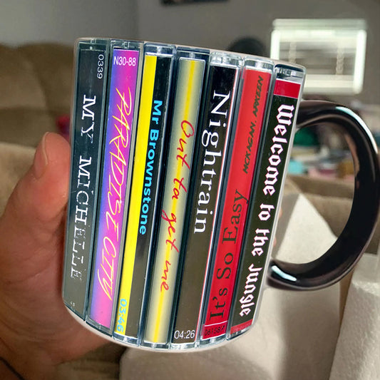 Appetite for Destruction Album Cassette Retro Collection Accent Mug