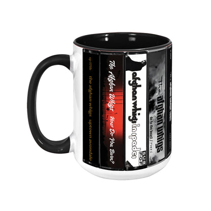 The Afghan Whigs Albums Cassette Collection Retro Accent Mug