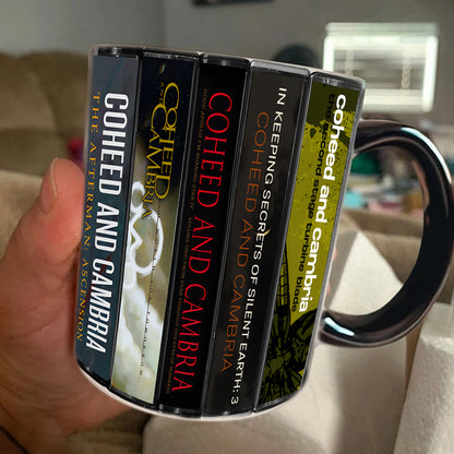 Coheed And Cambria Albums Cassette Collection Retro Accent Mug