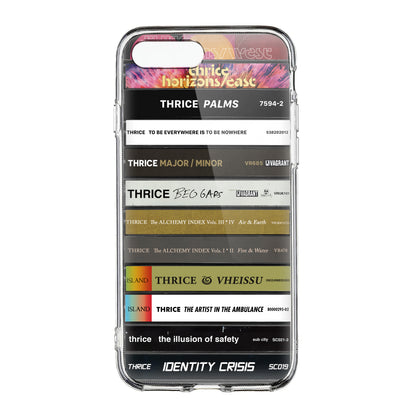 Thrice Albums Cassette Collection Retro Phone Case