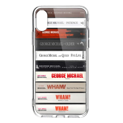 George Micheal Albums Cassette Collection Retro Phone Case