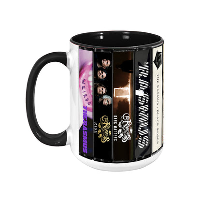 The Rasmus Albums Cassette Collection Retro Accent Mug