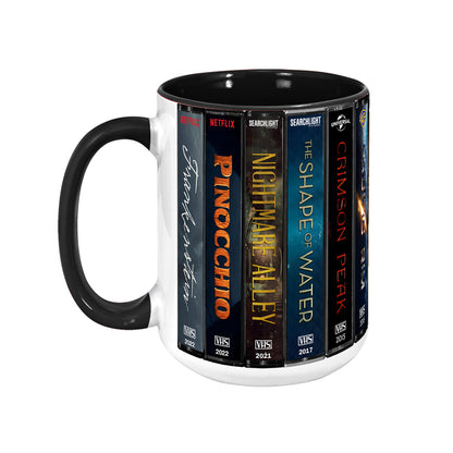 Guillermo del Toro VHS Movies Collection Accent Mug