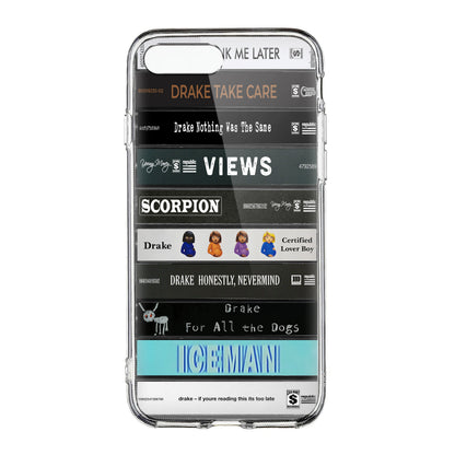 Drake Albums Cassette Collection Retro Phone Case