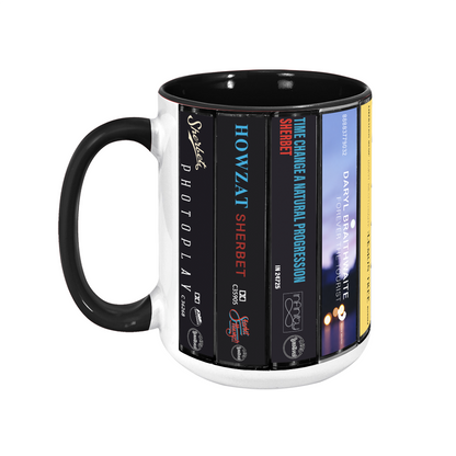 Daryl Braithwaite Albums Cassette Collection Retro Accent Mug