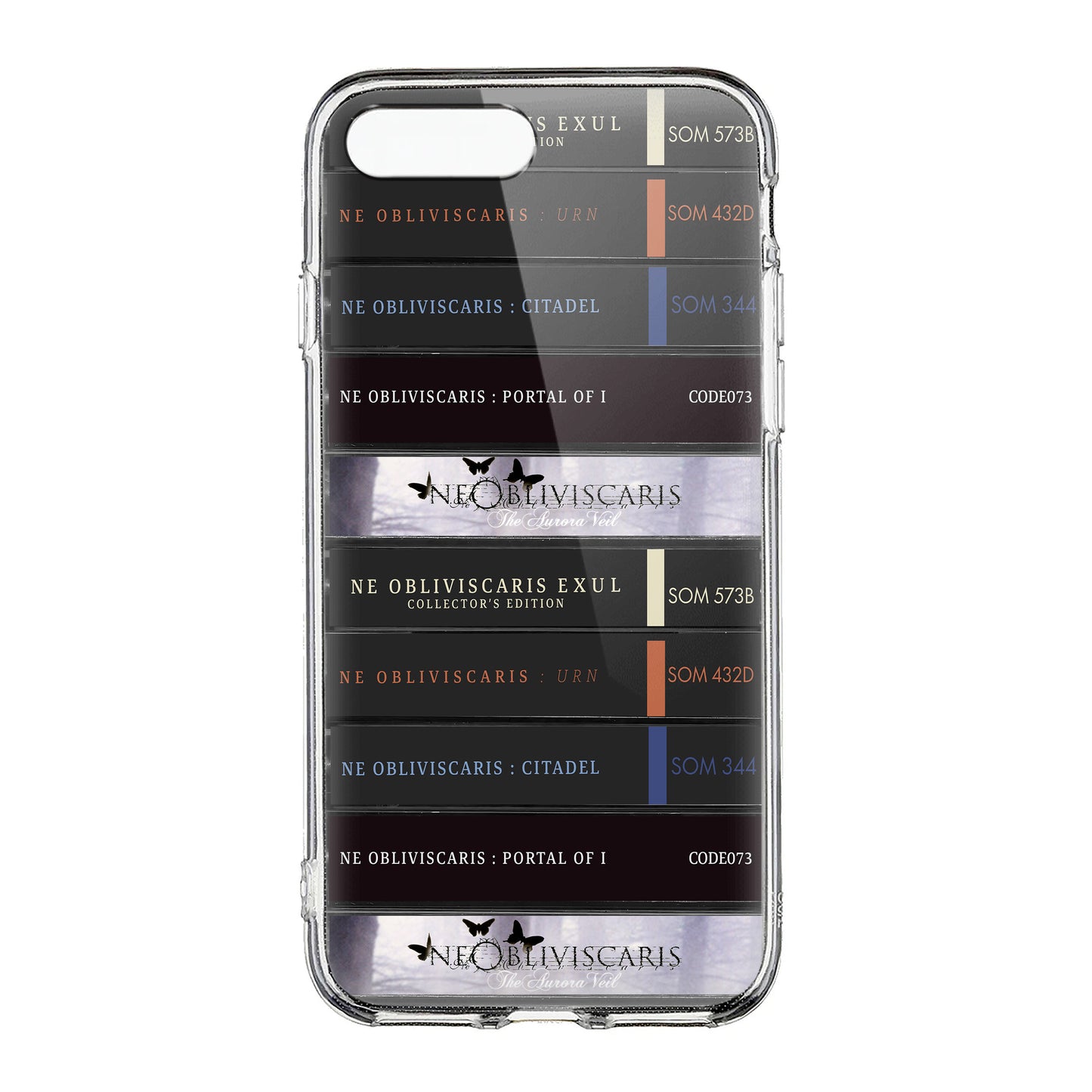 Ne Obliviscaris Albums Cassette Collection Retro Phone Case