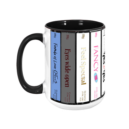Twice Albums Cassette Collection Retro Accent Mug