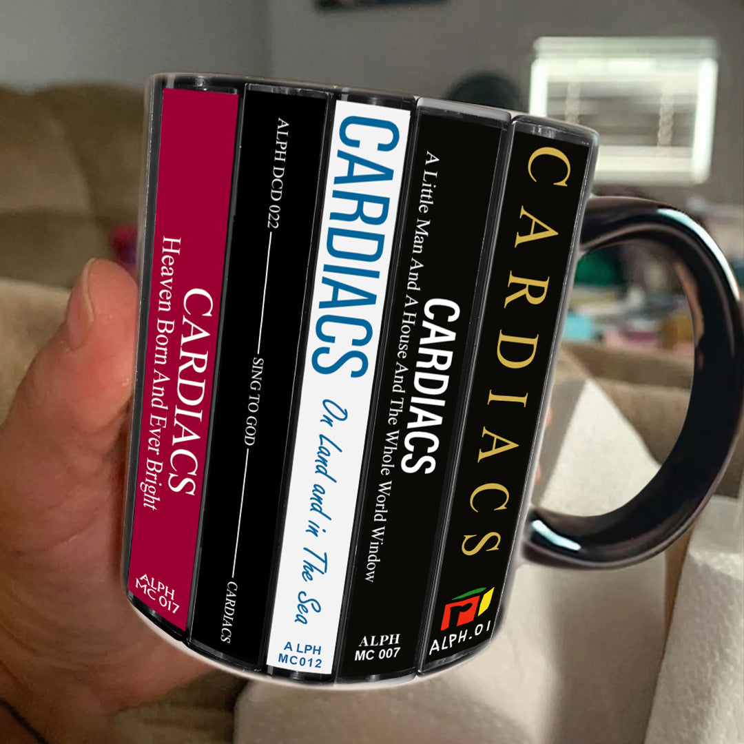 Cardiacs Albums Cassette Retro Collection Accent Mug