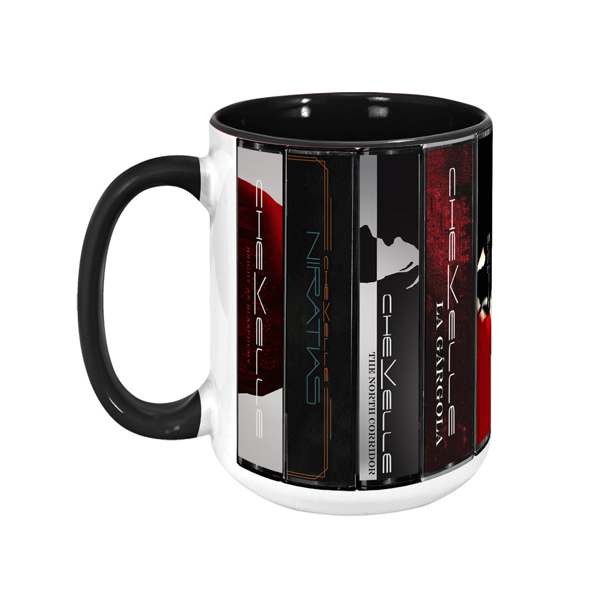 Chevelle Albums Cassette Collection Retro Accent Mug