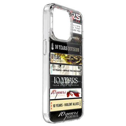 10 Years Albums Cassette Collection Retro Phone Case