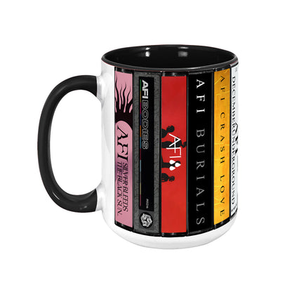 AFI Albums Cassette Collection Retro Accent Mug
