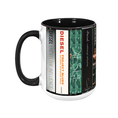Diesel Albums Cassette Collection Retro Accent Mug