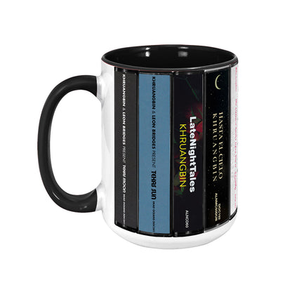 Khruangbin Albums Cassette Collection Retro Accent Mug