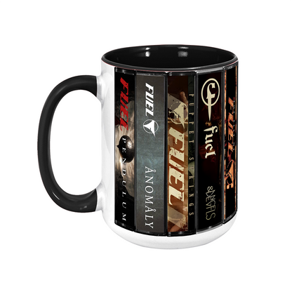 Fuel Albums Cassette Collection Retro Accent Mug