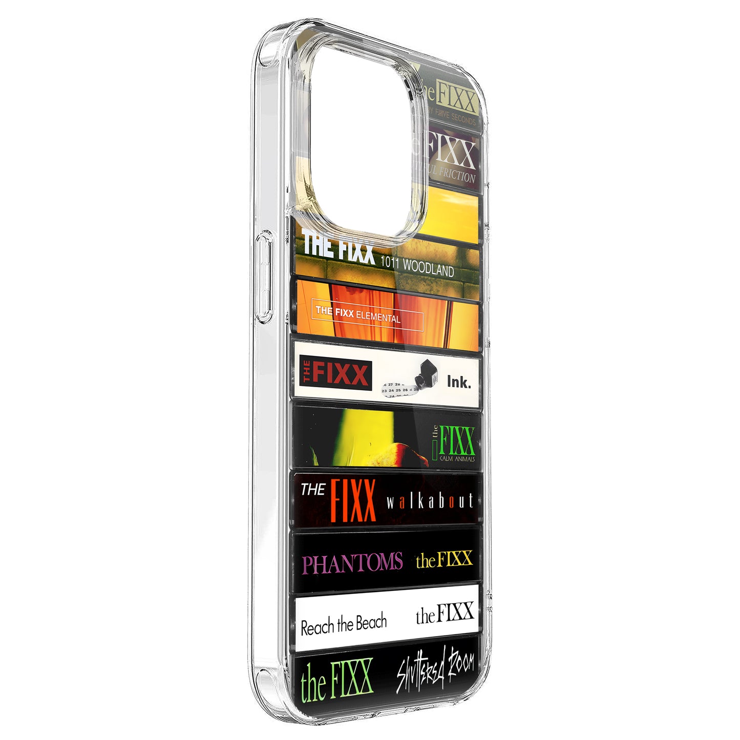 The Fixx Albums Cassette Collection Retro Phone Case