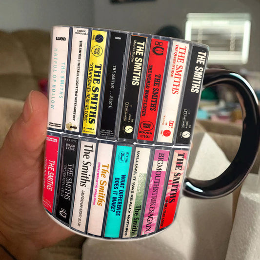 The Smiths Albums Cassette Extended Collection Retro Accent Mug