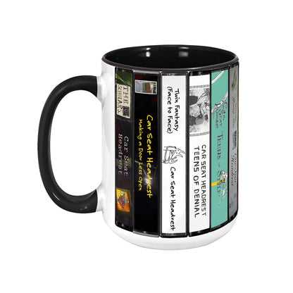 Car Seat Headrest Albums Cassette Collection Retro Accent Mug