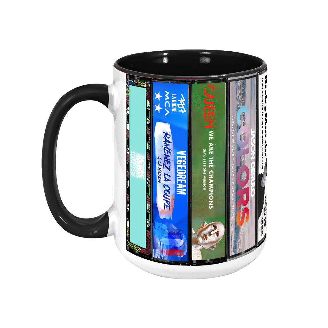 World Cup Single Covers Collection Retro Accent Mug