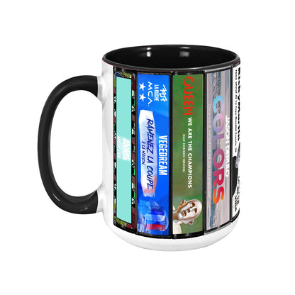World Cup Single Covers Collection Retro Accent Mug
