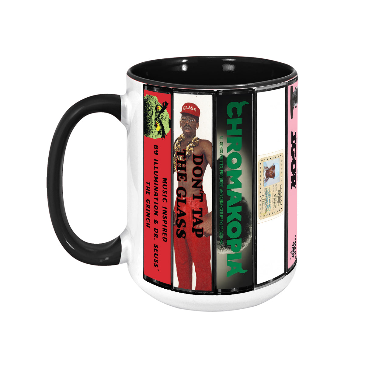 Tyler, the Creator Albums Cassette Collection Retro Accent Mug