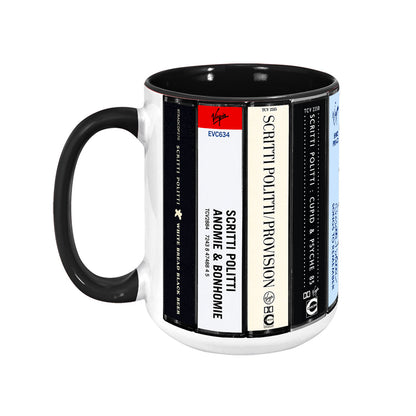 Scritti Politti Albums Cassette Collection Retro Accent Mug