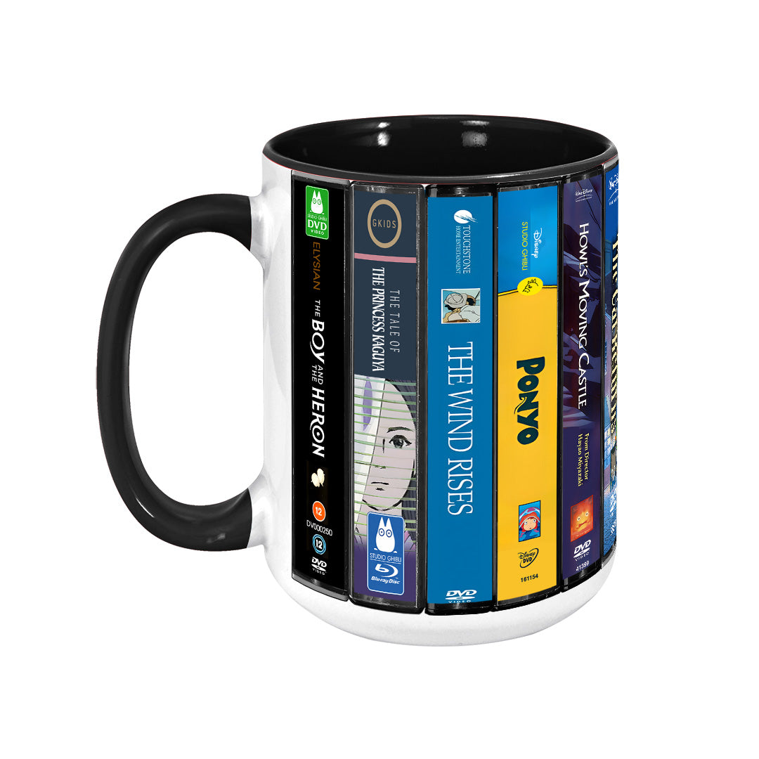 Ghibli Movie Collection Retro Accent Mug