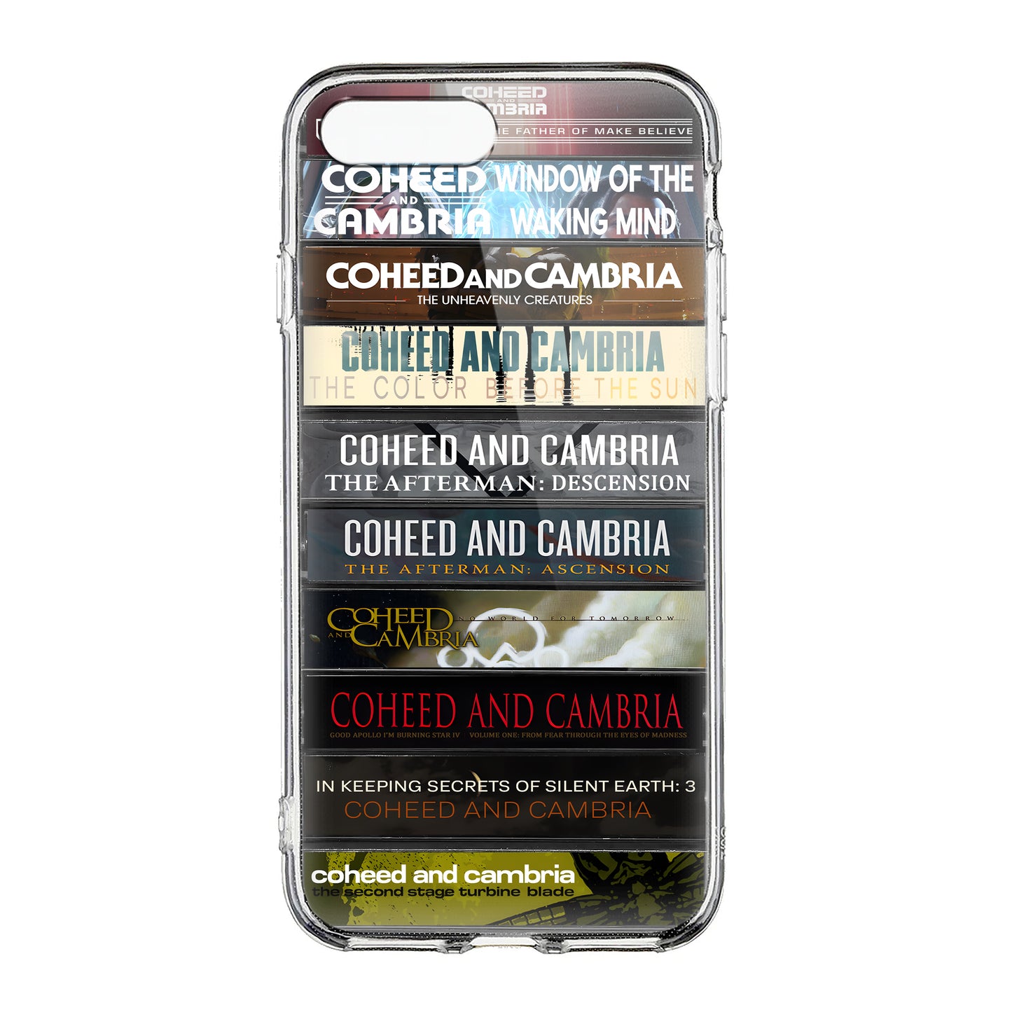 Coheed And Cambria Albums Cassette Collection Retro Phone Case