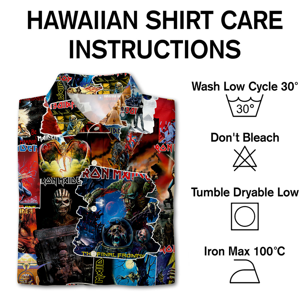 IM Albums Covers Collage Unisex Hawaiian Shirt