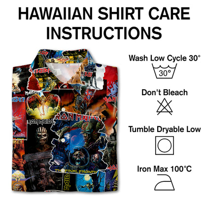 IM Albums Covers Collage Unisex Hawaiian Shirt