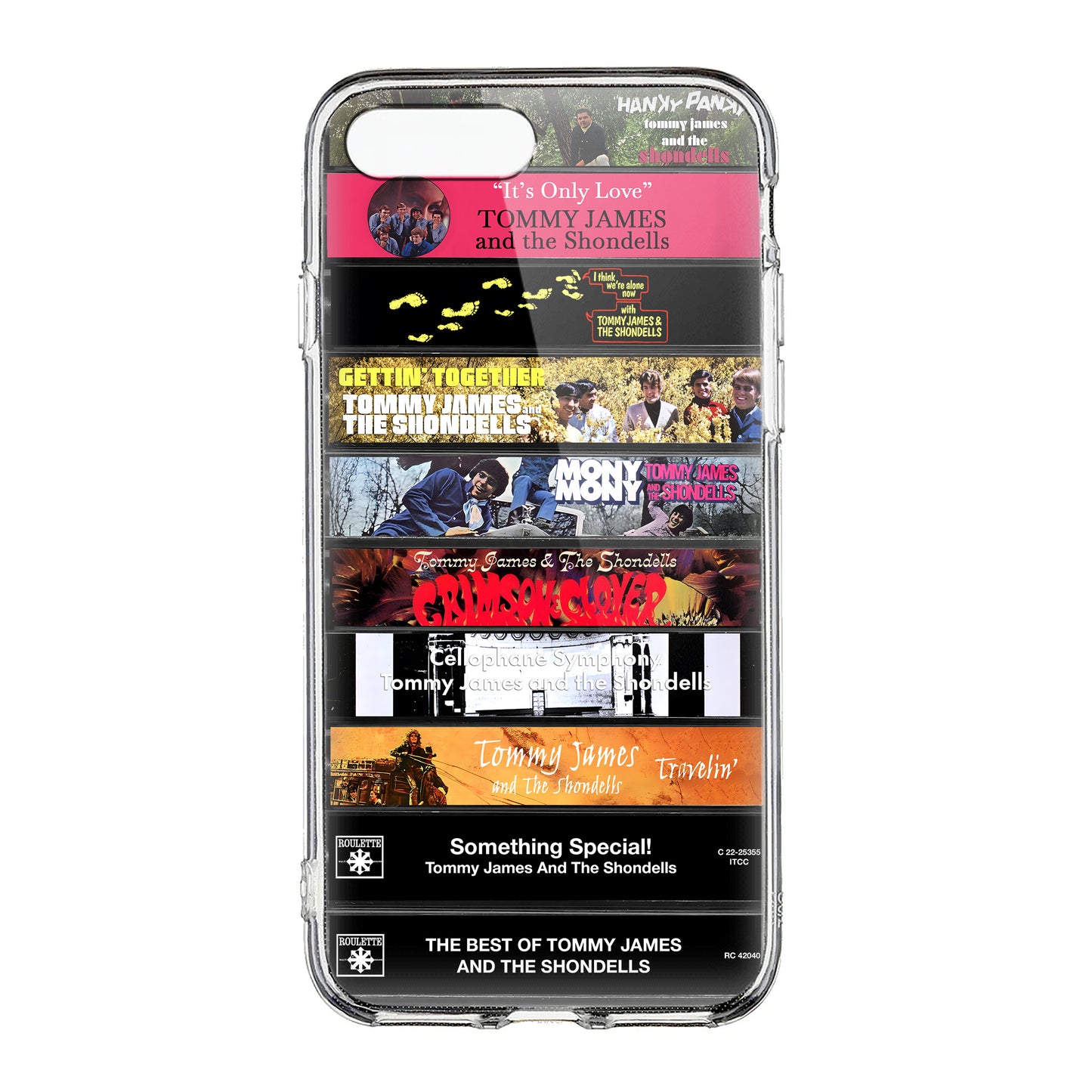 Tommy James and the Shondells Albums Cassette Collection Retro Phone Case