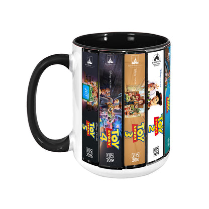 Toy Story VHS Movies Collection Accent Mug