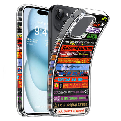 Insane Clown Posse Albums Cassette Collection Retro Phone Case