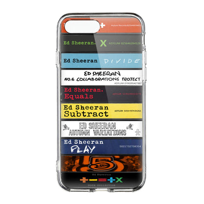 Ed Sheeran Albums Cassette Collection Retro Phone Case