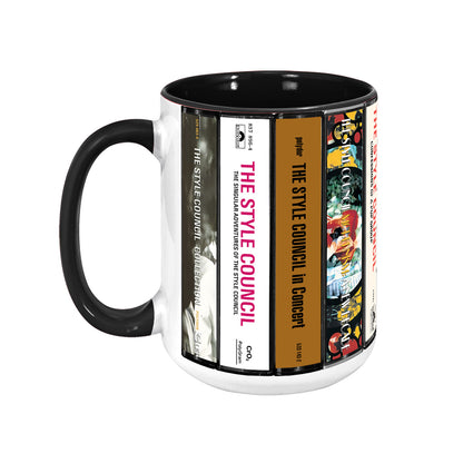The Style Council Albums Cassette Collection Retro Accent Mug