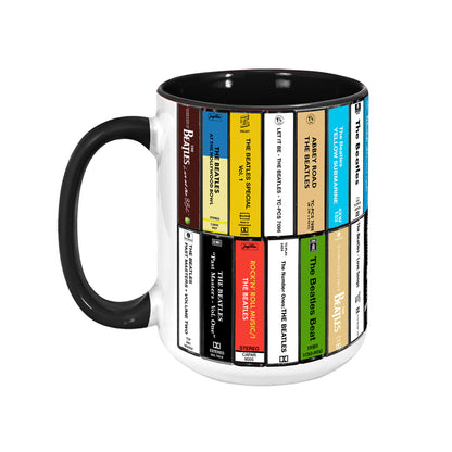 The Beatles Cassette Albums Accent Mug - Extended Version