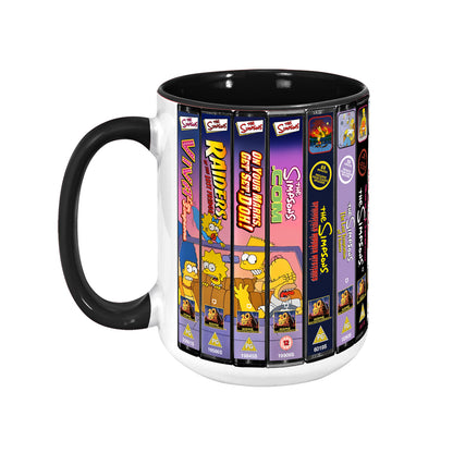 The Simpsons Classics VHS Collection Nostalgia Mug