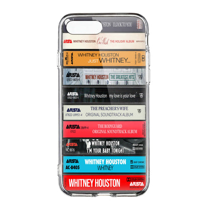 Whitney Houston Albums Cassette Collection Retro Phone Case