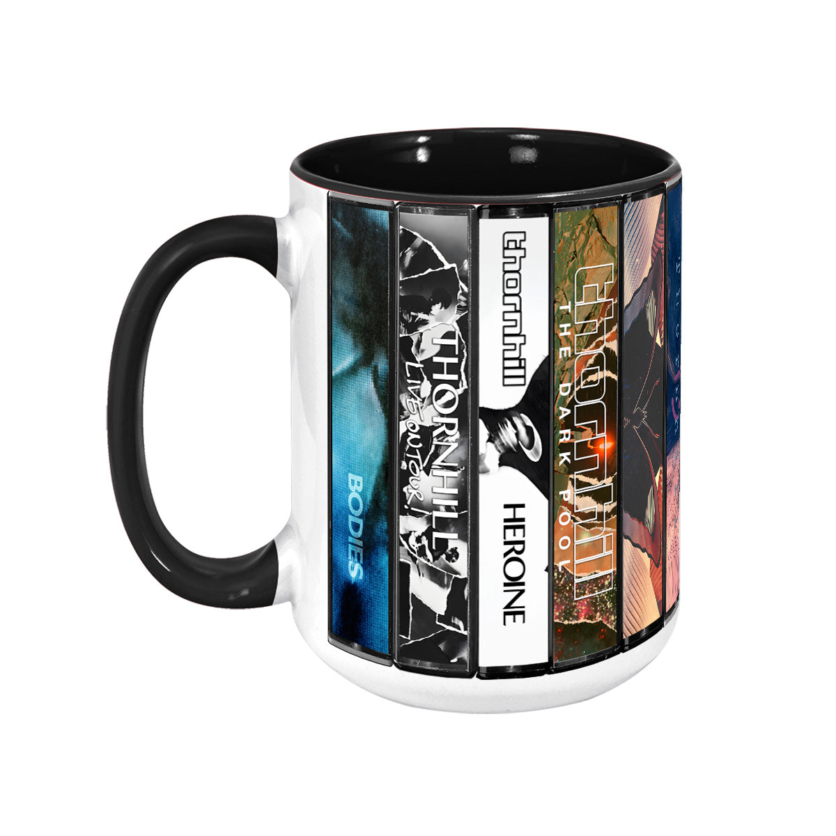 Thornhill Albums Cassette Collection Retro Accent Mug