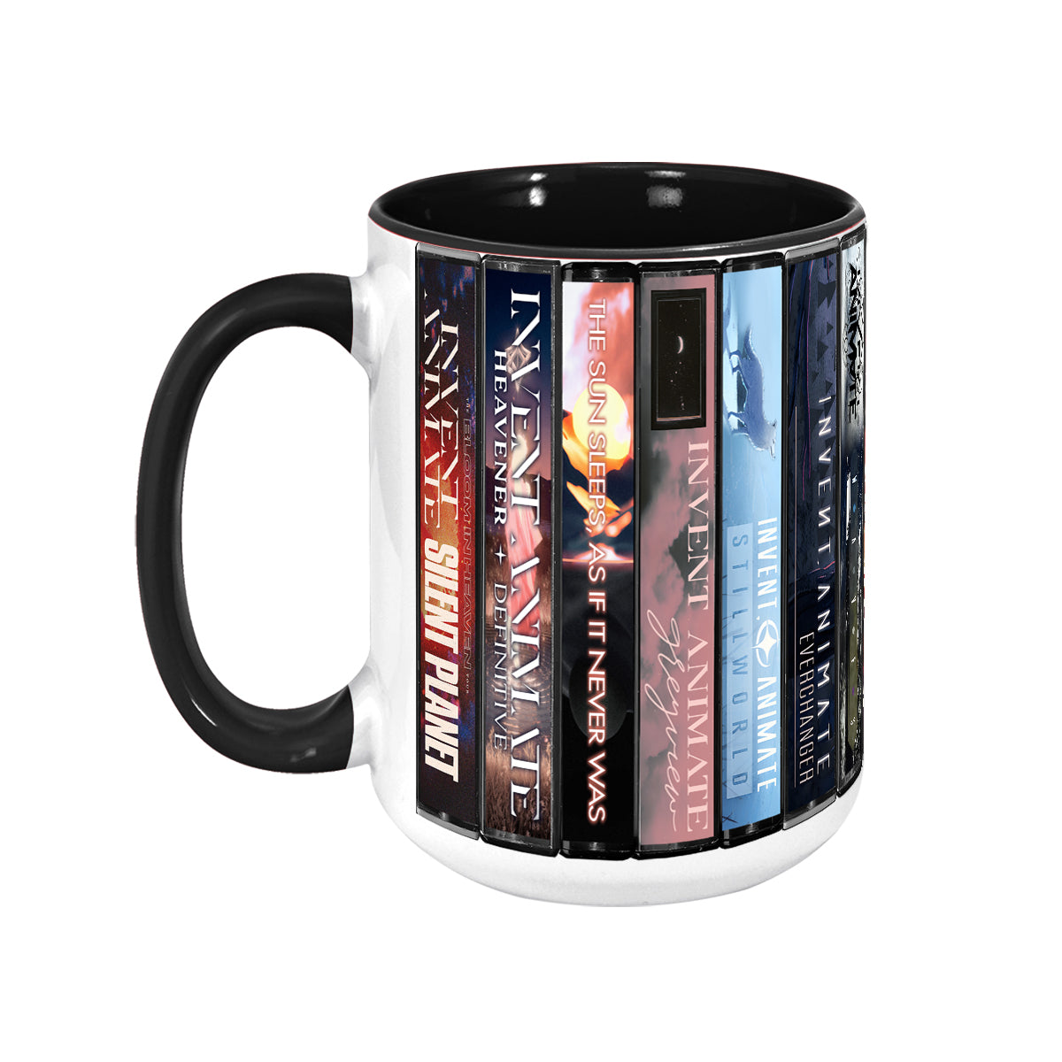 Invent Animate Albums Cassette Collection Retro Accent Mug