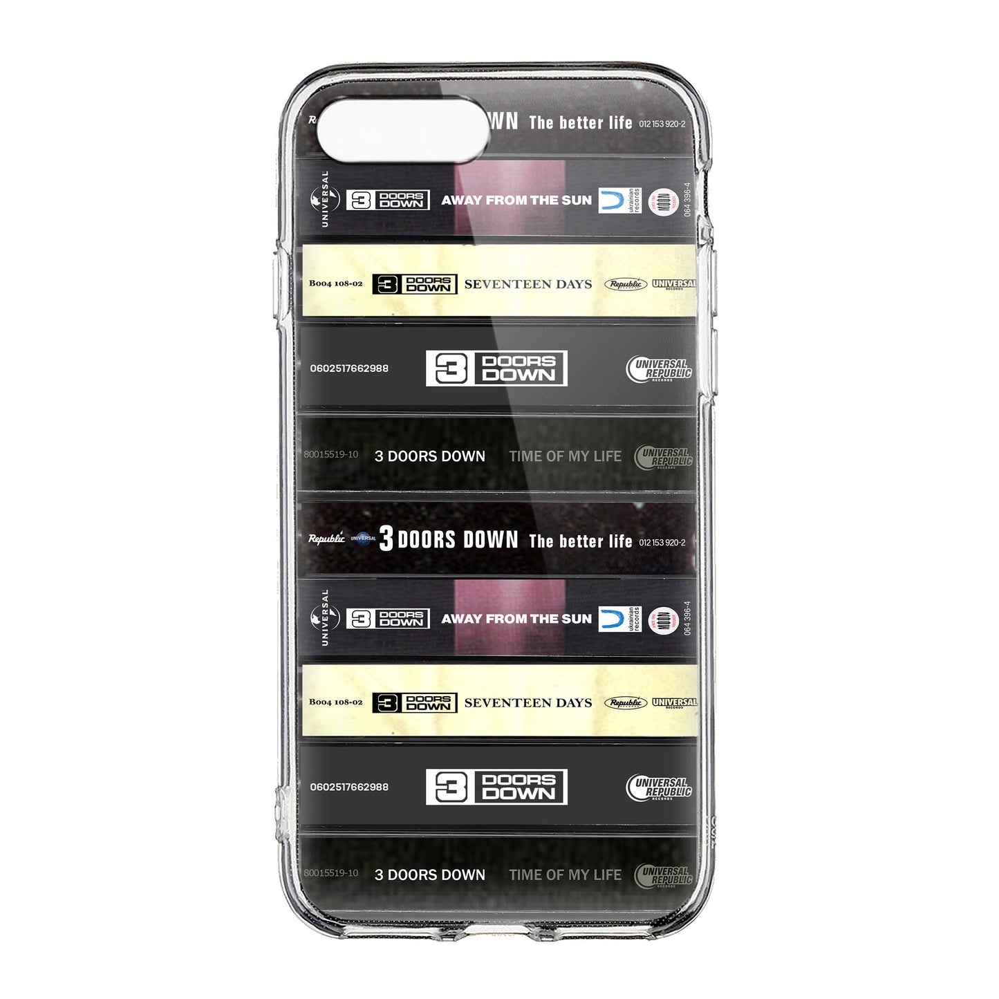 3 Doors Down Albums Cassette Collection Retro Phone Case