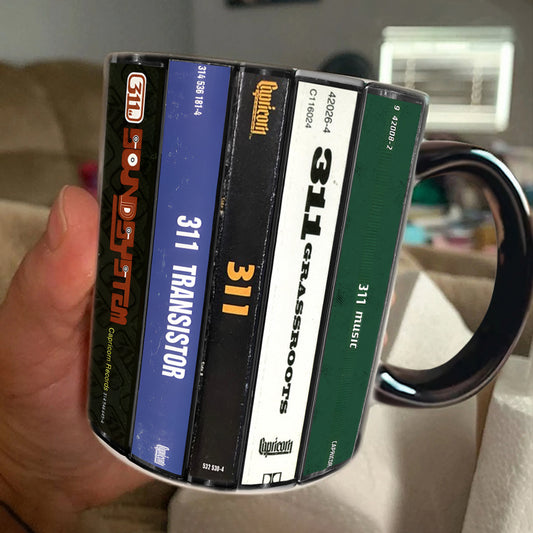 311 Albums Cassette Retro Collection Accent Mug