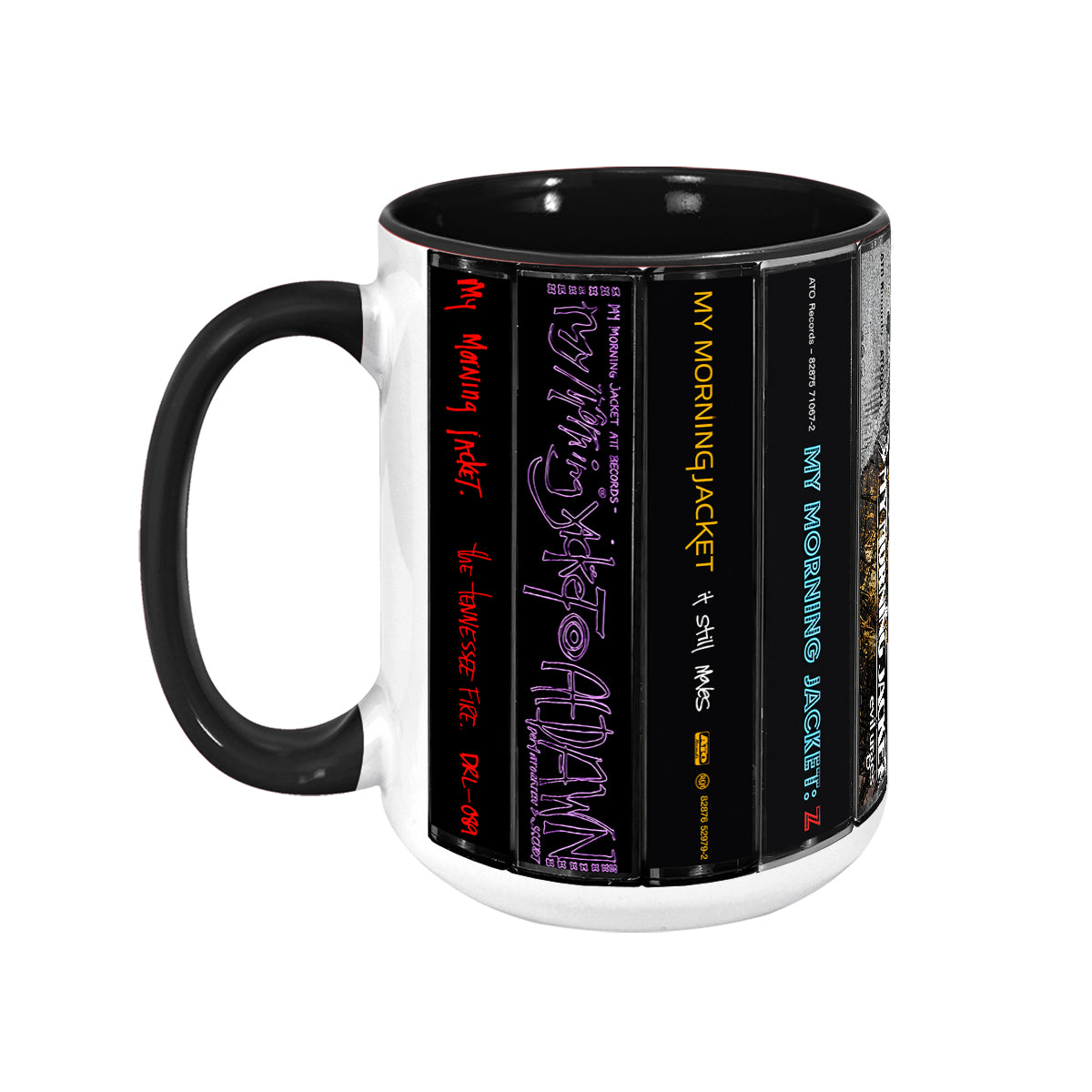 My Morning Jacket Albums Cassette Collection Retro Accent Mug