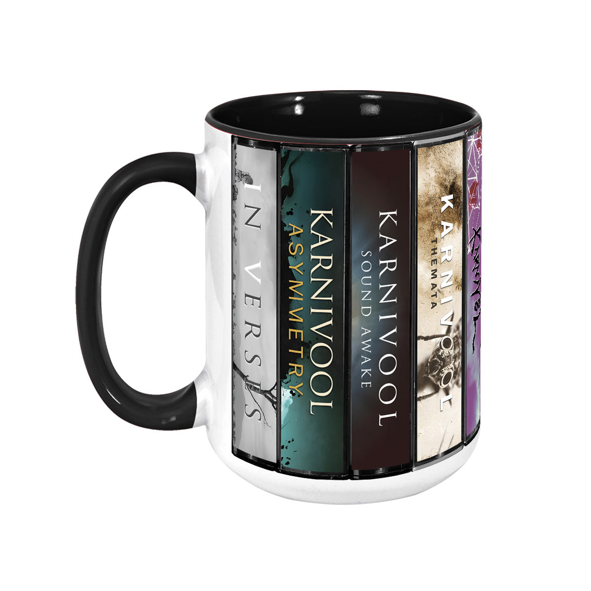 Karnivool Albums Cassette Collection Retro Accent Mug