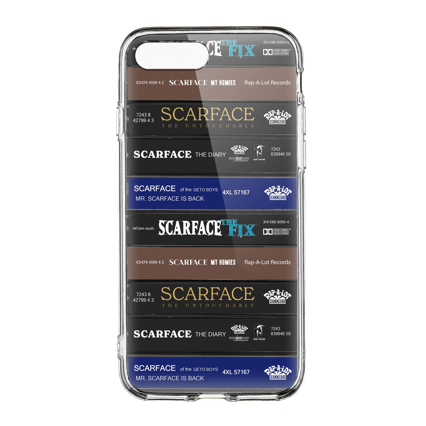 Scarface Albums Cassette Collection Retro Phone Case