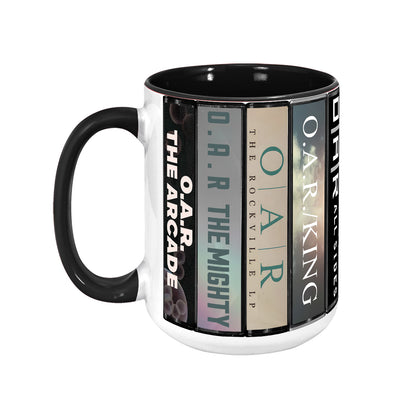 O.A.R. Albums Cassette Collection Retro Accent Mug